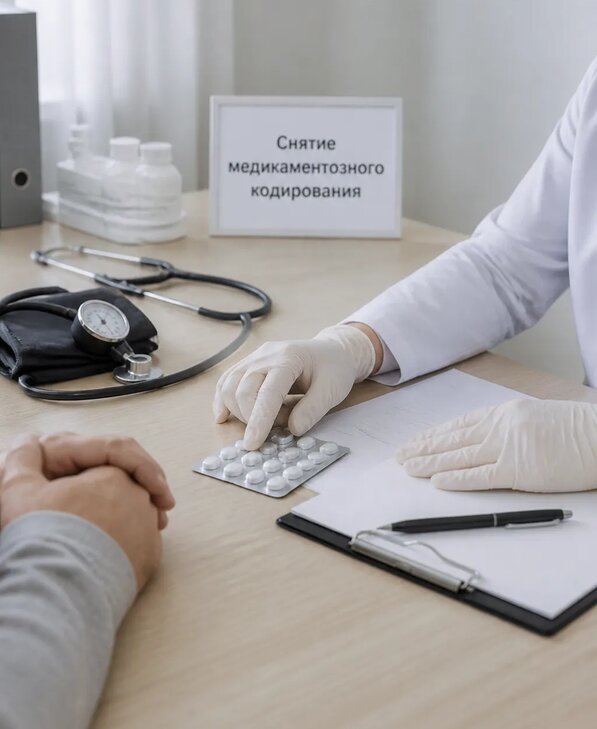 Снятие медикаментозного кодирования в Тулуне от 5395 р. | Медзона